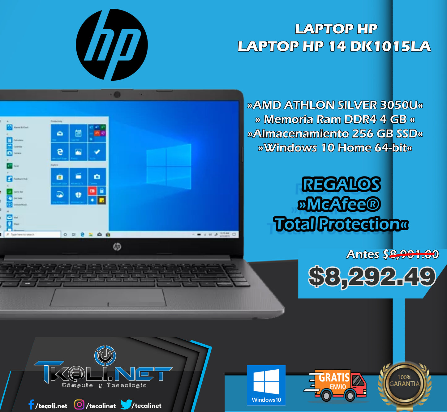 Laptop En Promoción en Tecali.net