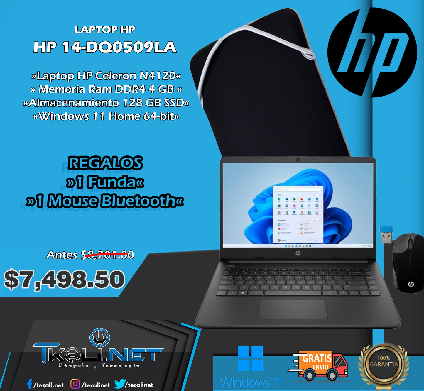 Laptop En Promoción en Tecali.net